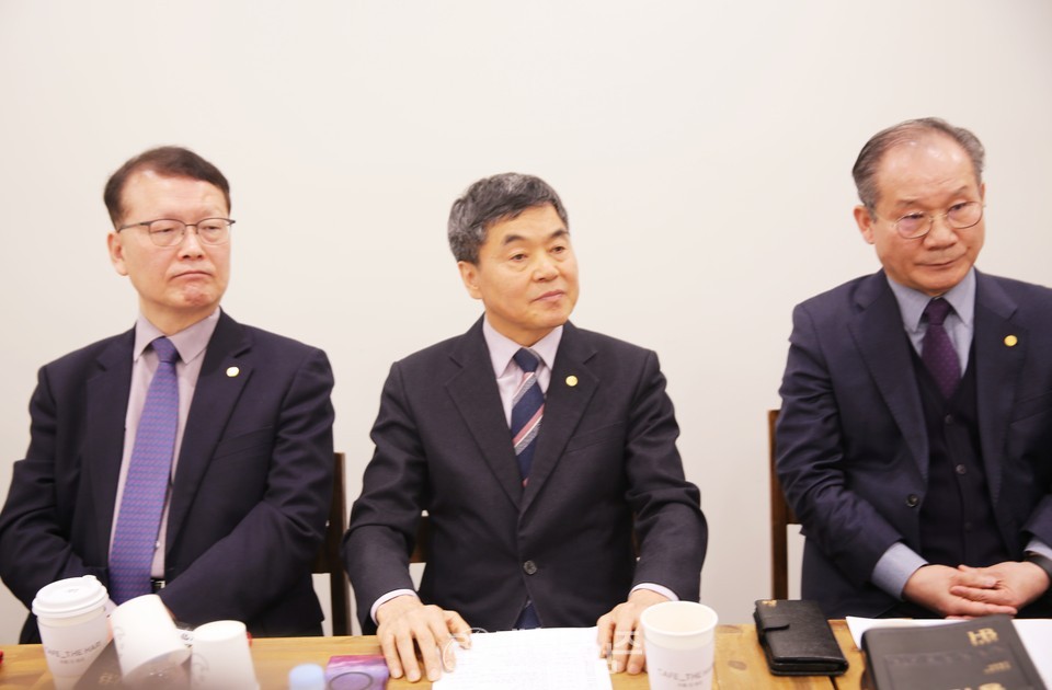 제109회 기념사업특별위원회, 전국주교 임원진 간담회 모습