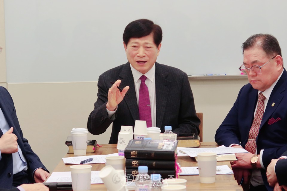 제109회 기념사업특별위원회, 전국주교 임원진 간담회 모습