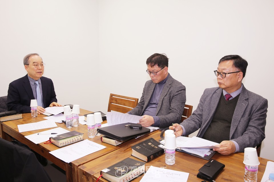 총회 대사회문제대응위원회 전체회의 모습