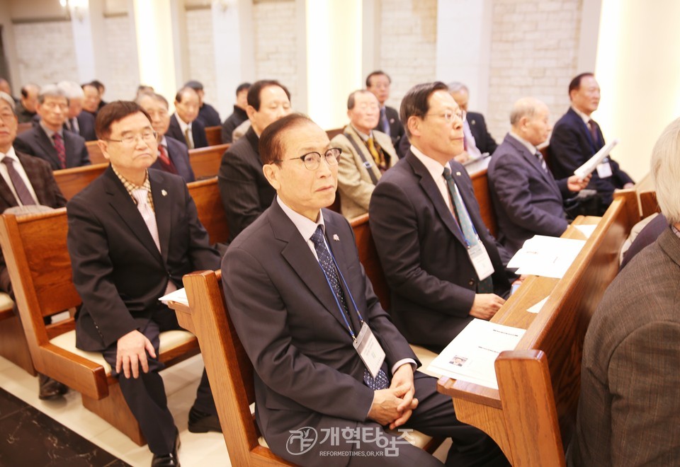 전국원로ㆍ은퇴장로회, 3.1절 기념 감사예배 및 월례회 모습