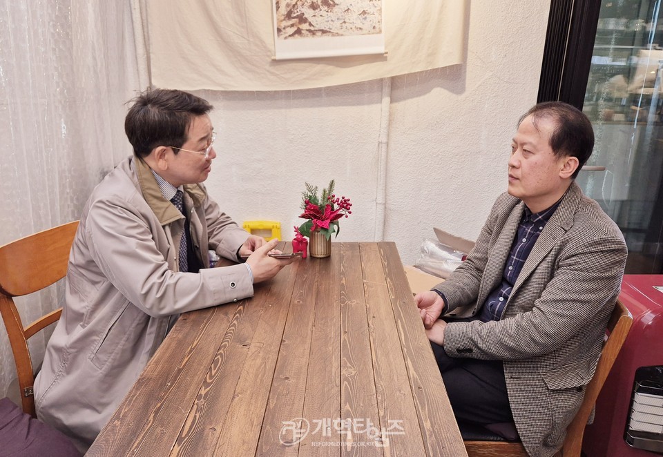전국남전도회, 서울남부교도소 방문 위문예배 모습