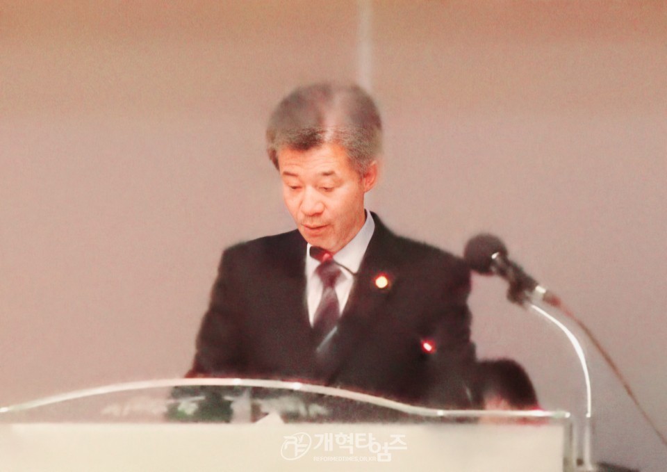 전국남전도회, 서울남부교도소 방문 위문예배 모습