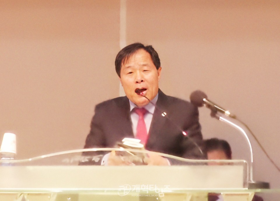 전국남전도회, 서울남부교도소 방문 위문예배 모습