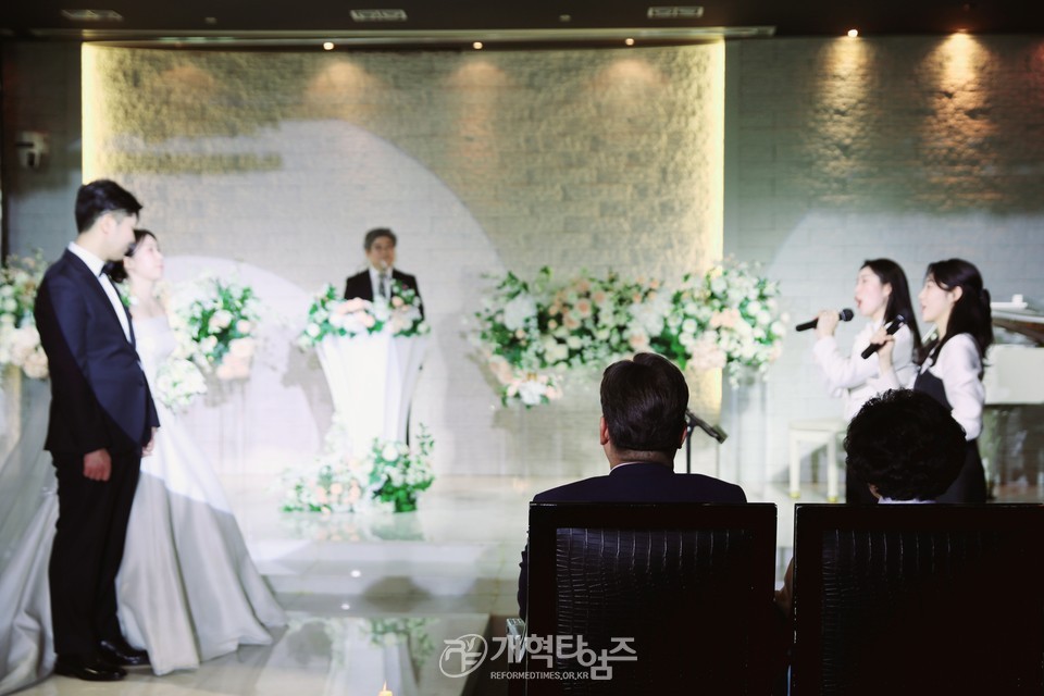 영남협ㆍ부울경 성경선 목사, 차남 결혼예식 모습