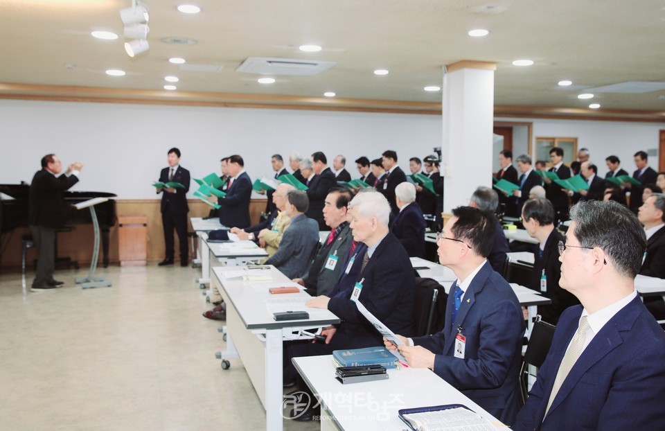 서울ㆍ서북지역장로회 3월 월례회 모습