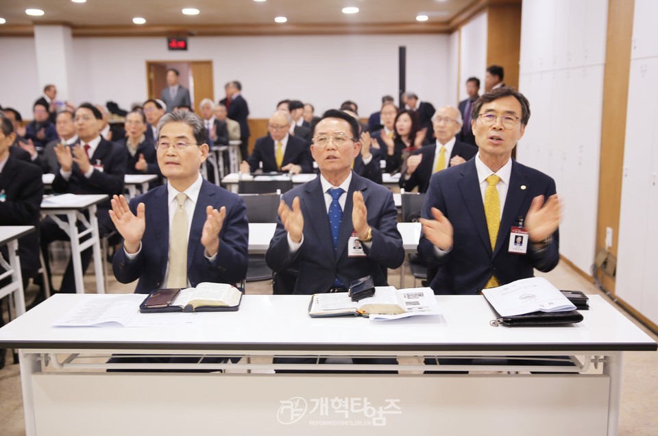서울ㆍ서북지역장로회 3월 월례회 모습