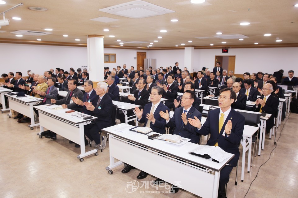 서울ㆍ서북지역장로회 3월 월례회 모습