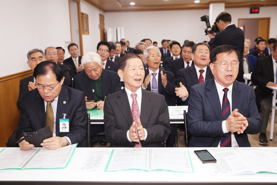 서울ㆍ서북지역장로회 3월 월례회 모습