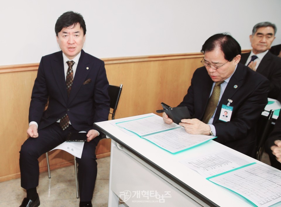 서울ㆍ서북지역장로회 3월 월례회 모습