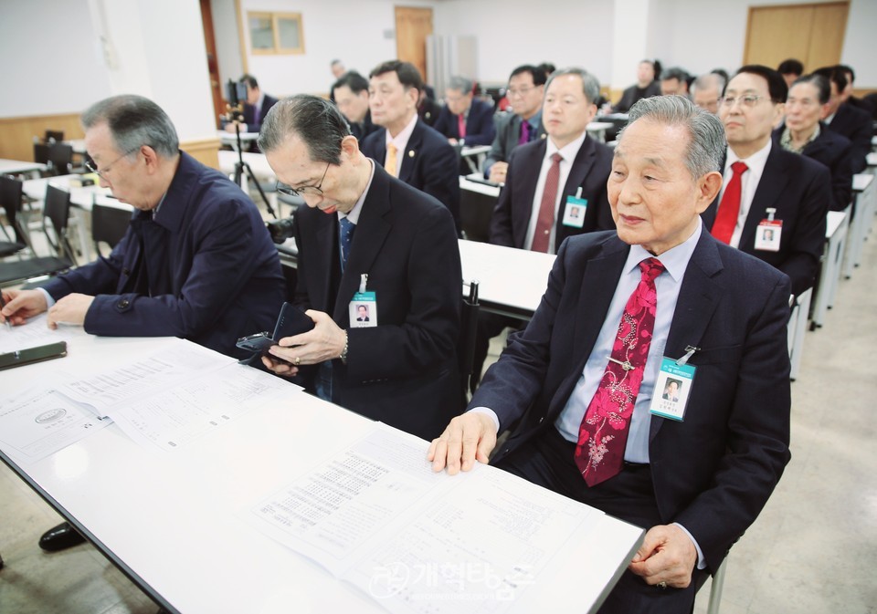 서울ㆍ서북지역장로회 3월 월례회 모습
