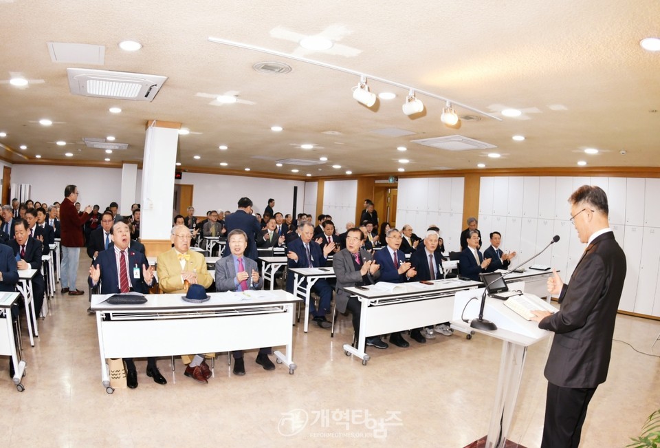 서울ㆍ서북지역장로회 3월 월례회 모습