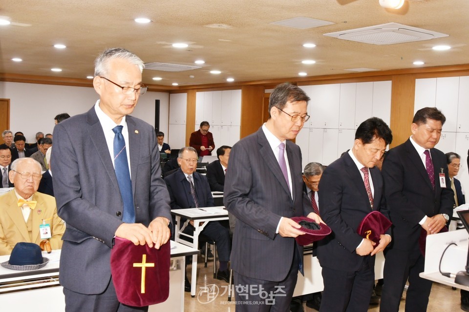 서울ㆍ서북지역장로회 3월 월례회 모습
