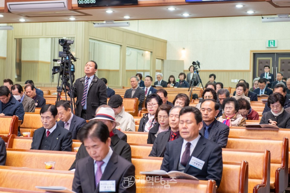 광주지역장로회, 「부부세미나 및 미래자립교회 후원 행사」모습