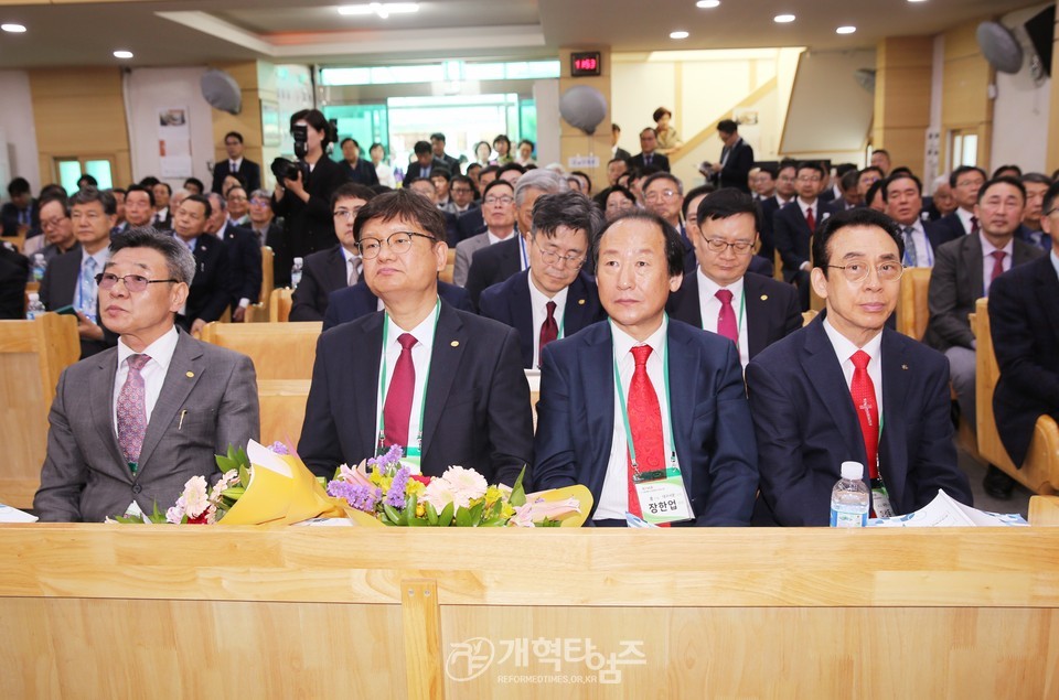홍석환 장로, 대경노회 총회 부총회장 후보 추천 모습