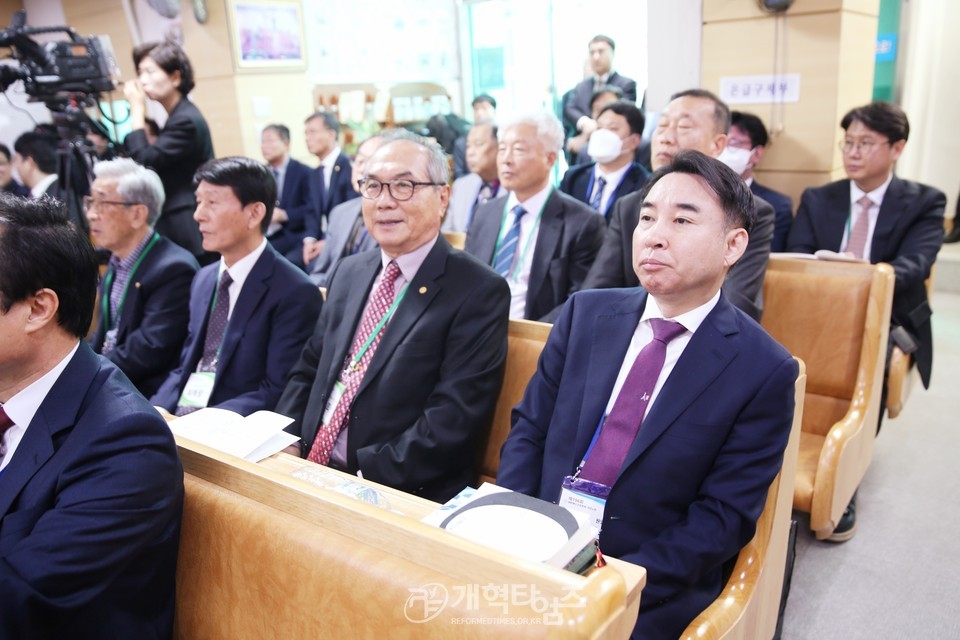 홍석환 장로, 대경노회 총회 부총회장 후보 추천 모습