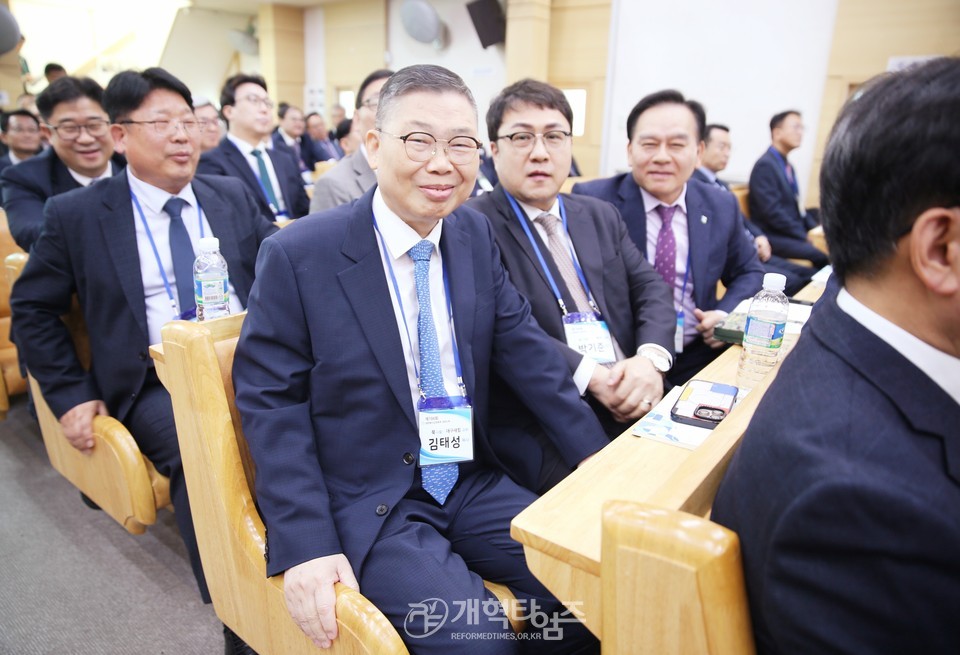 홍석환 장로, 대경노회 총회 부총회장 후보 추천 모습