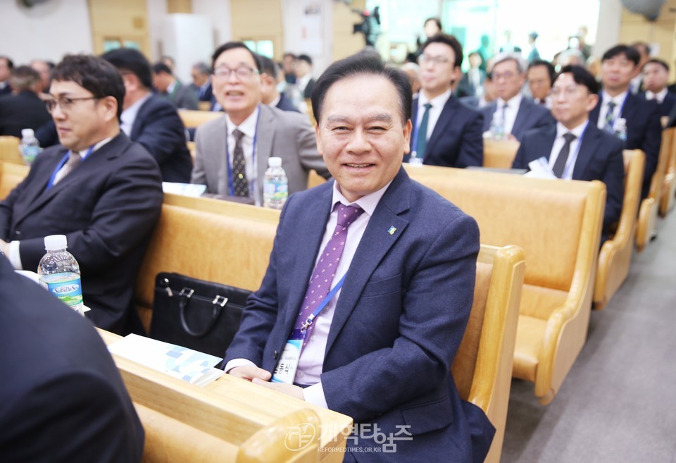 홍석환 장로, 대경노회 총회 부총회장 후보 추천 모습