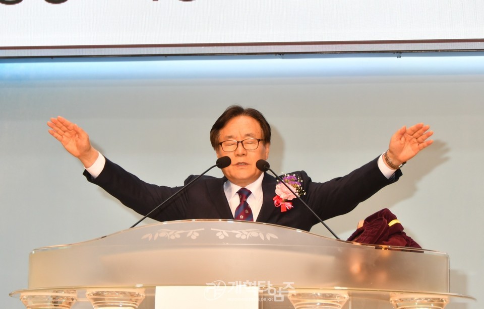 제41회기 서울노회장로회 정기총회 모습