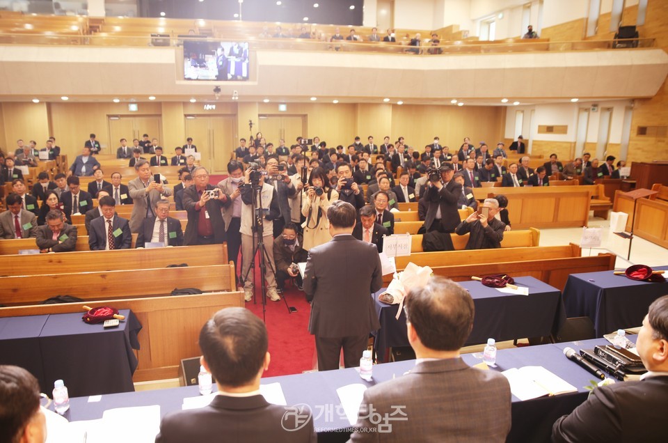 서울노회 제107회 정기회 모습