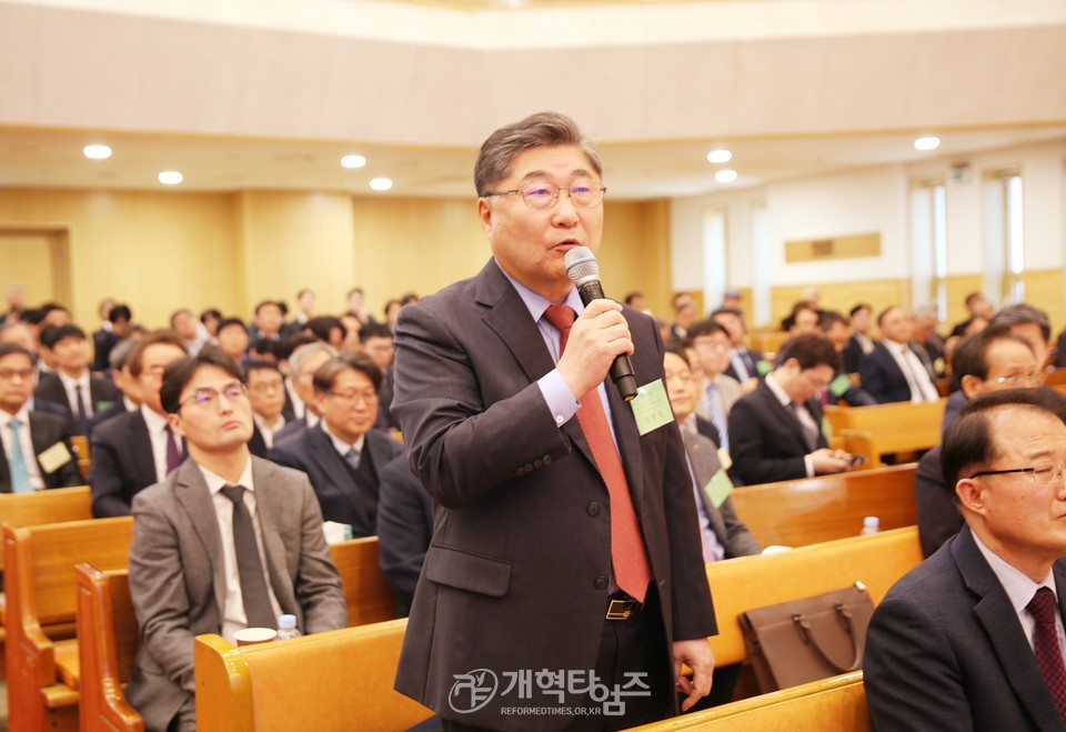 서울노회 제107회 정기회 모습