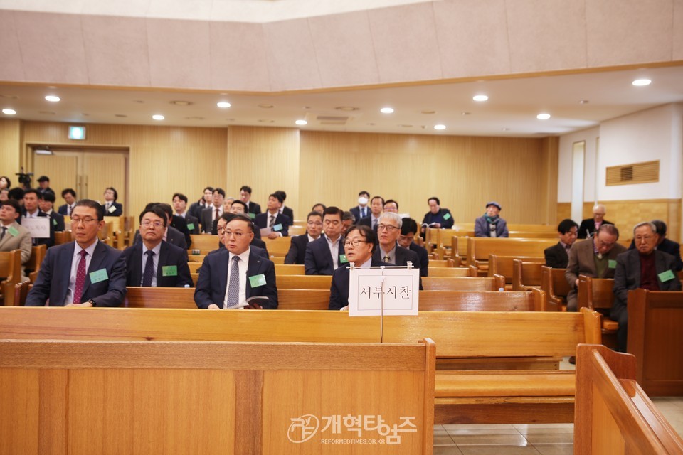 서울노회 제107회 정기회 모습