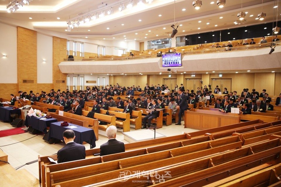 서울노회 제107회 정기회 모습