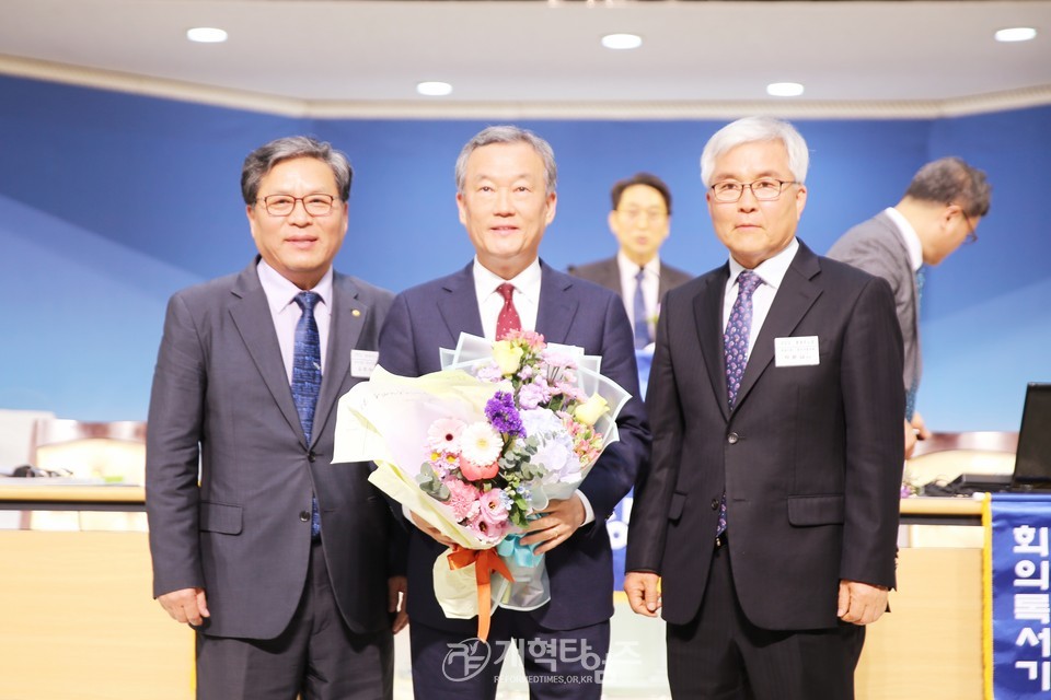 동광주노회 제125회 정기노회 모습(고광석 목사 부총회장 후보 추천)