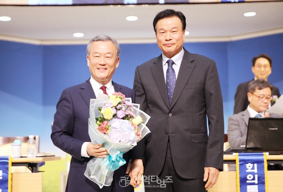 동광주노회 제125회 정기노회 모습(고광석 목사 부총회장 후보 추천)