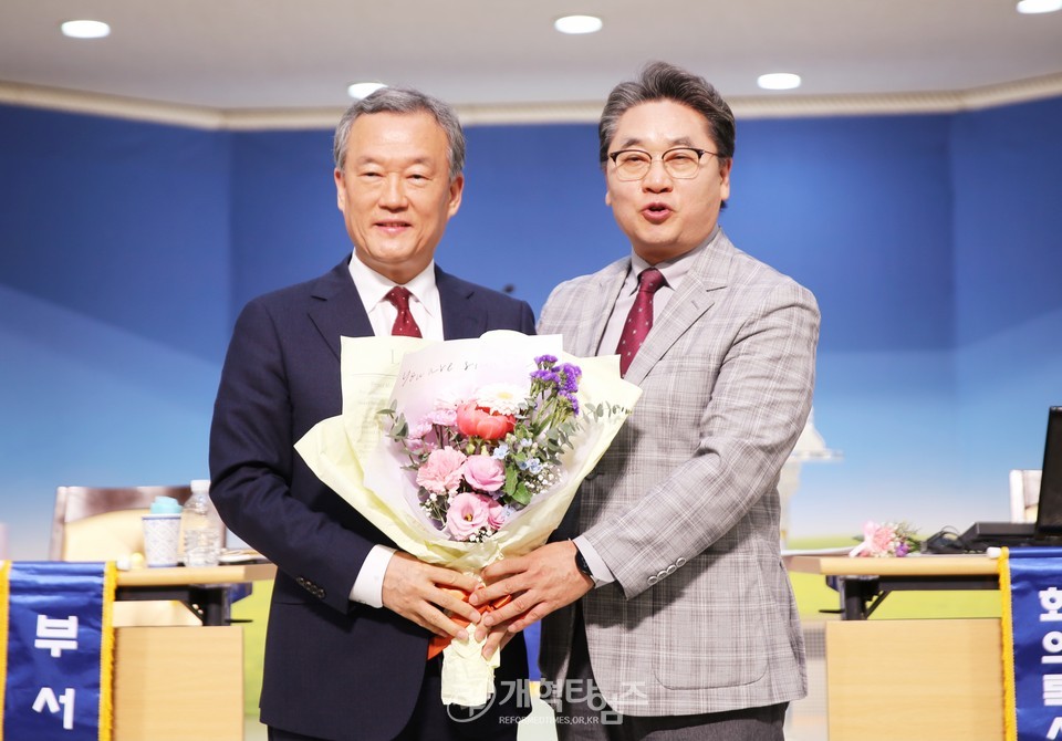 동광주노회 제125회 정기노회 모습(고광석 목사 부총회장 후보 추천)