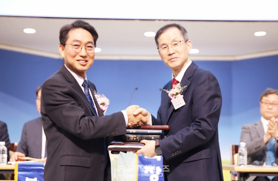 동광주노회 제125회 정기노회 모습(고광석 목사 부총회장 후보 추천