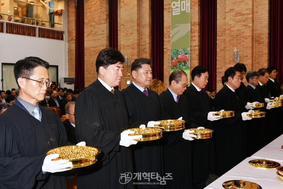 수도노회 제107회 정기회 모습