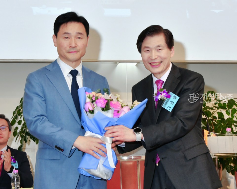 수도노회 제107회 정기회 모습