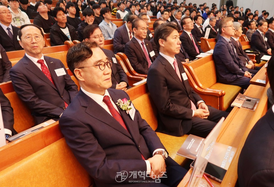 에장합동총회 복음전래 140주년 기념 예배 모습