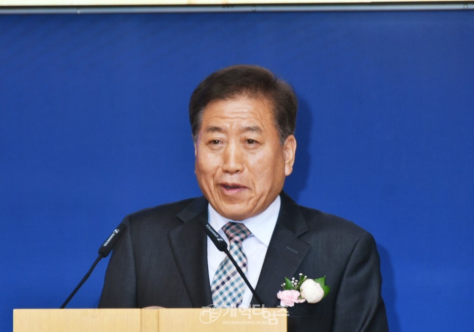 은샘교회, 장로장립예배 모습