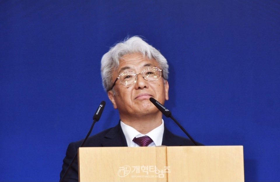 은샘교회, 장로장립예배 모습