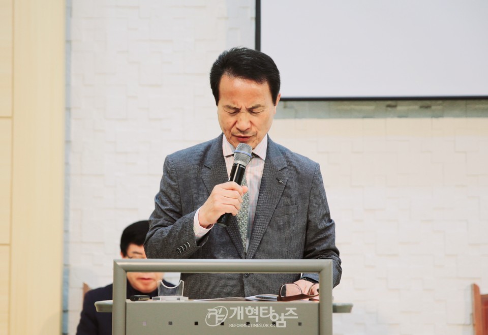 전국주교 호남ㆍ중부지역 증경회장 및 임원 연석회의 모습