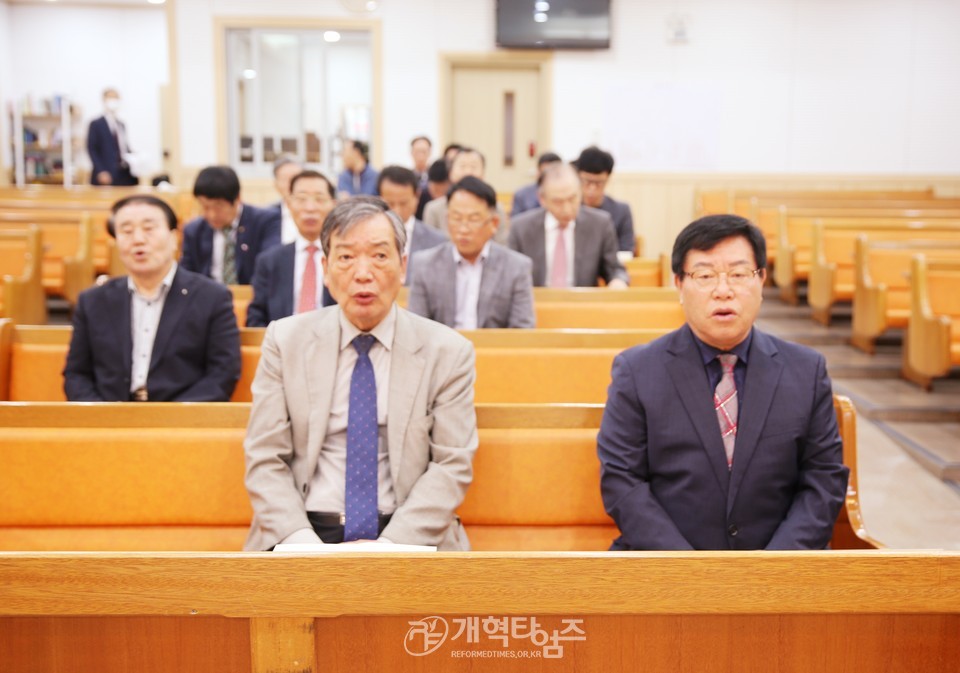 전국주교 호남ㆍ중부지역 증경회장 및 임원 연석회의 모습