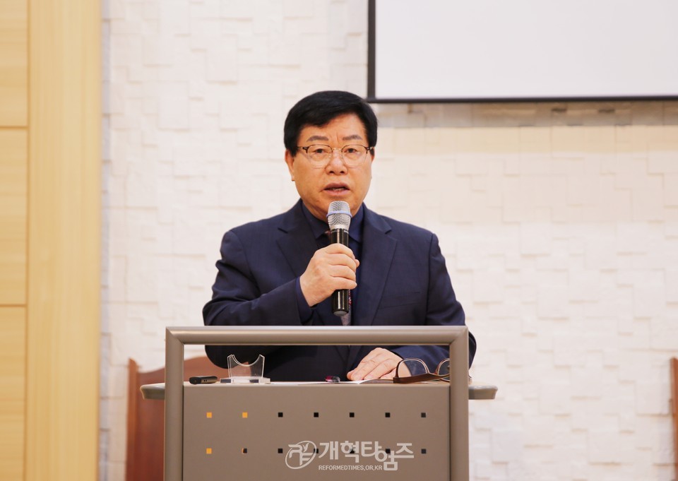 전국주교 호남ㆍ중부지역 증경회장 및 임원 연석회의 모습