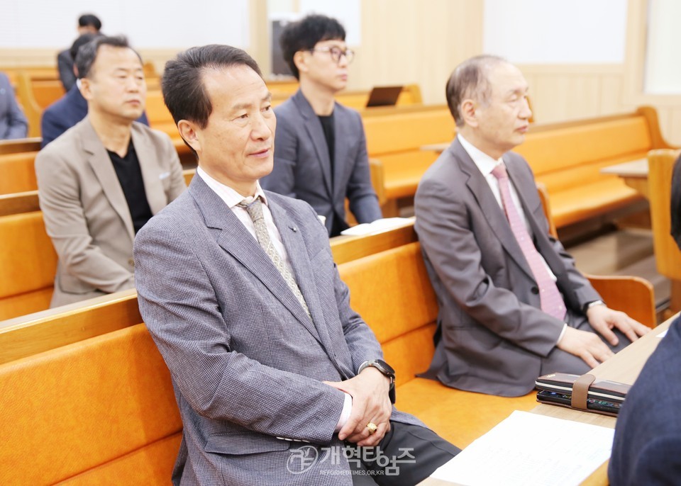 전국주교 호남ㆍ중부지역 증경회장 및 임원 연석회의 모습