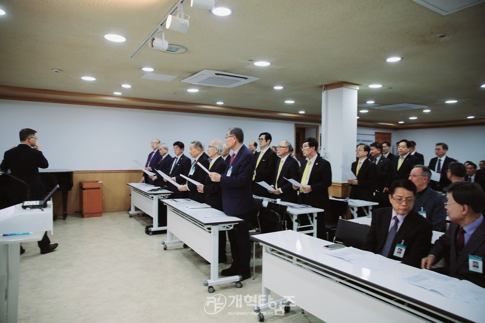 서울ㆍ서북지역장로회연합회 4월 월례회 모습