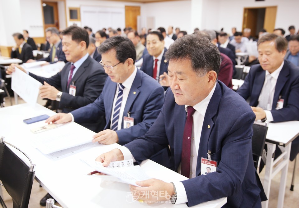 서울ㆍ서북지역장로회연합회 4월 월례회 모습