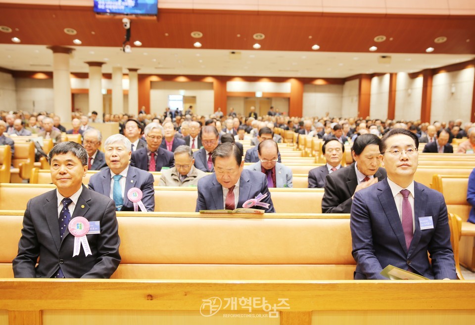 제33회 총회은퇴목사위로회 모습(대전중앙교회)