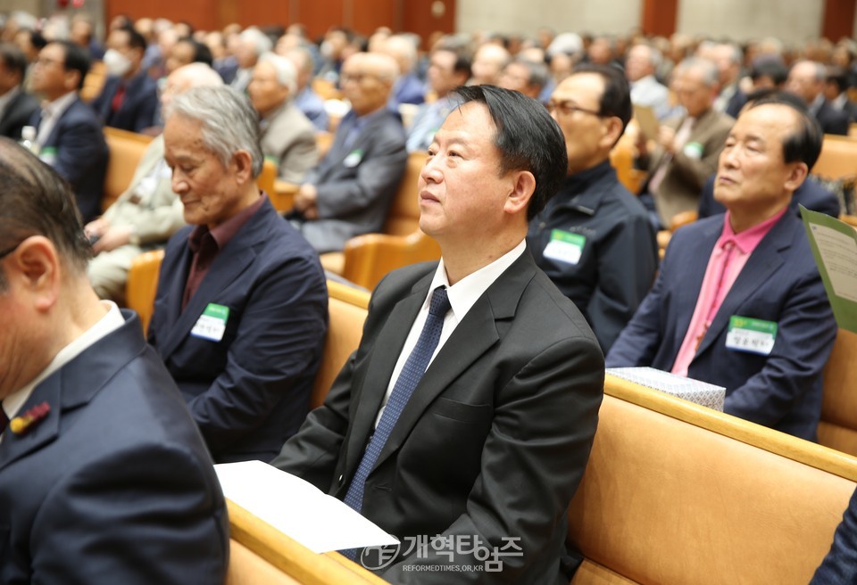 제33회 총회은퇴목사위로회 모습(대전중앙교회)