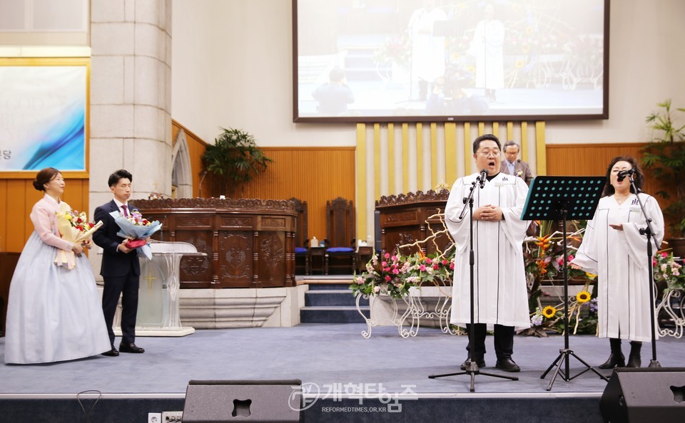 대구서현교회, 박성훈 목사 위임 감사예배 모습