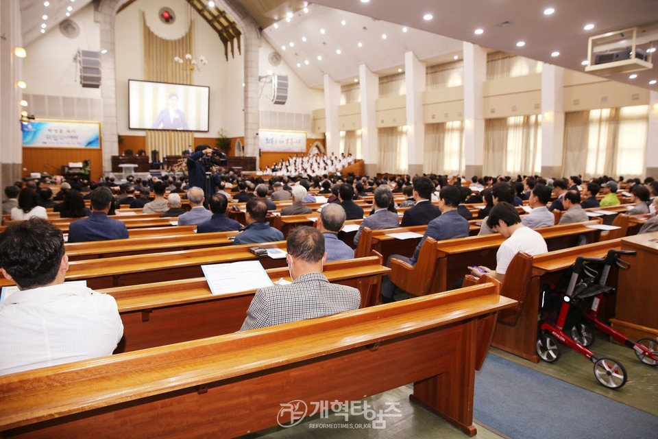 대구서현교회, 박성훈 목사 위임 감사예배 모습