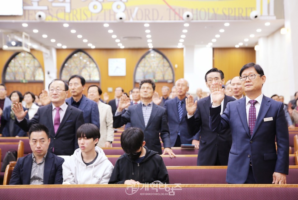 대구서현교회, 박성훈 목사 위임 감사예배 모습