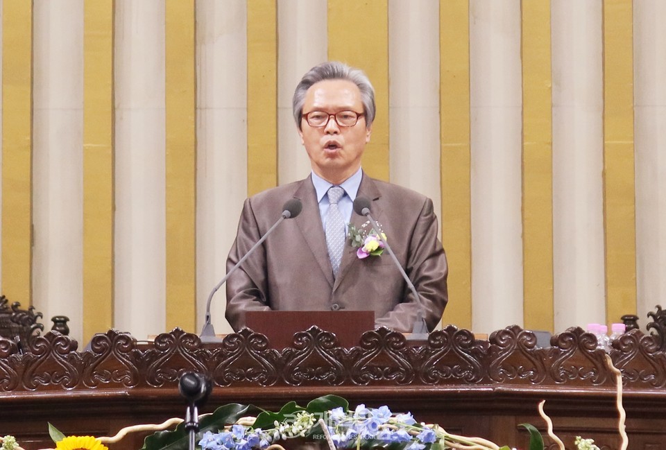 대구서현교회, 박성훈 목사 위임 감사예배 모습