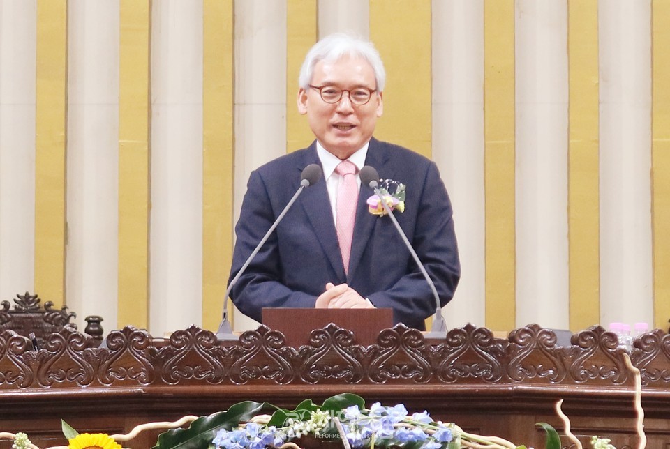 대구서현교회, 박성훈 목사 위임 감사예배 모습