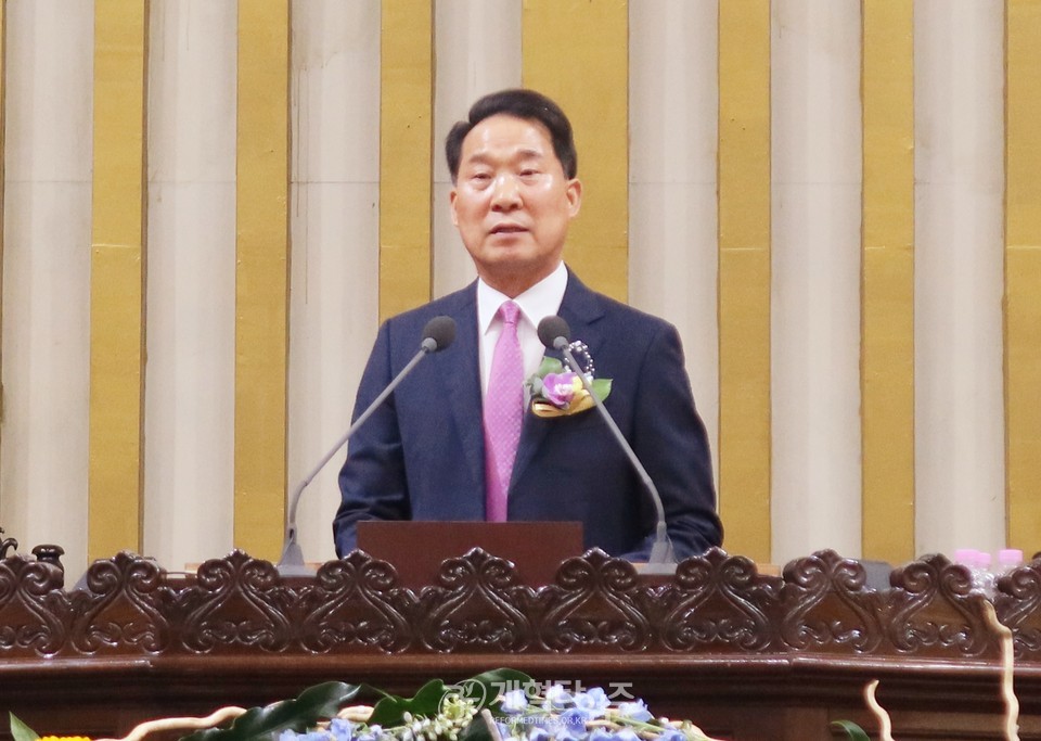 대구서현교회, 박성훈 목사 위임 감사예배 모습
