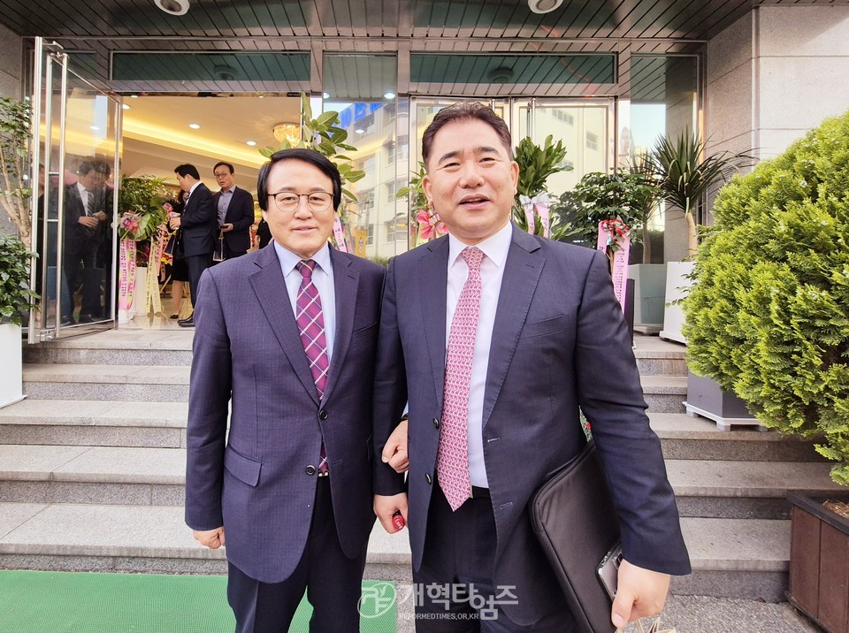 하재호 목사, 대전기독교연합회 제75대 대표회장 취임 감사예배 모습